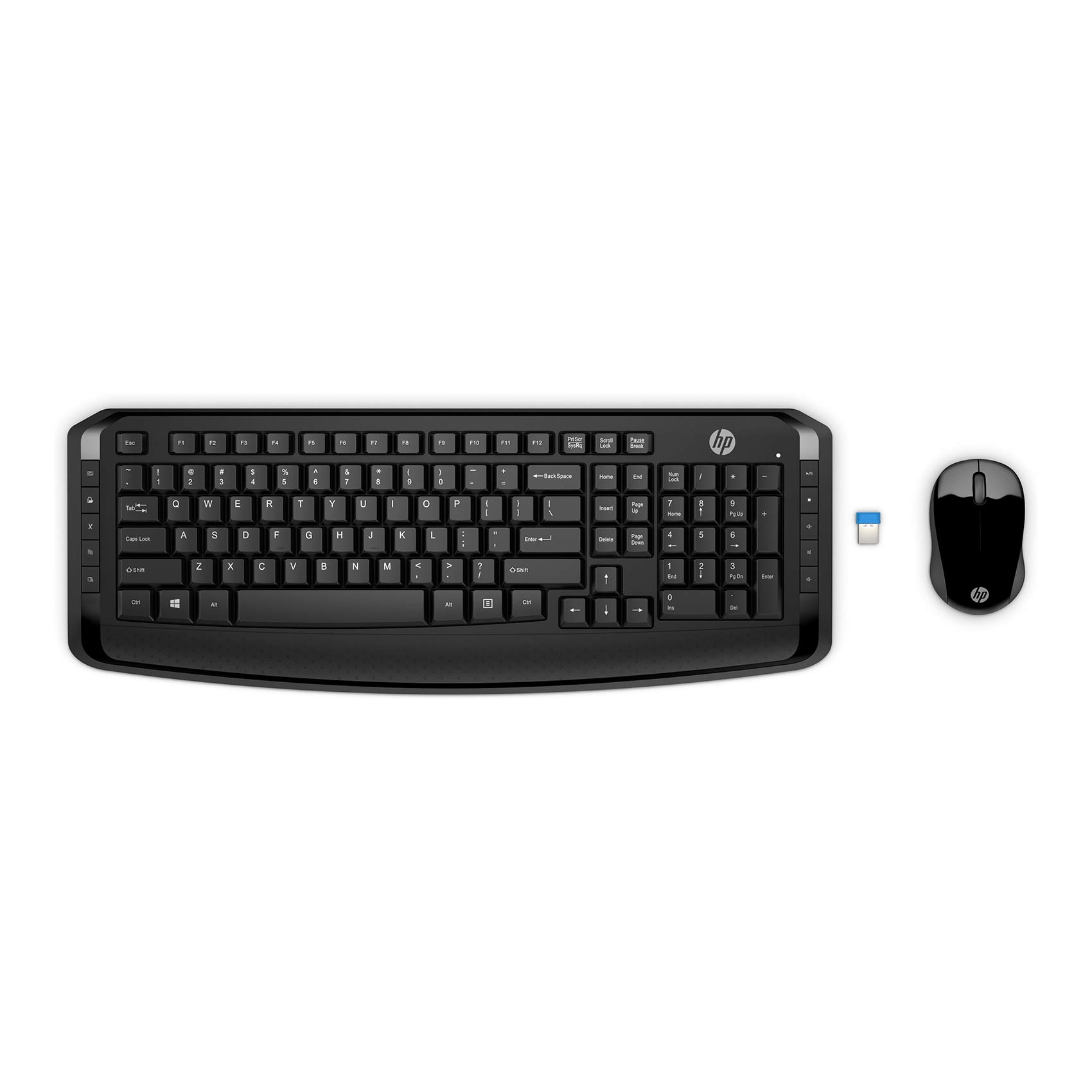 Hp 300 Wireless Keyboard and Mouse Combo Black Online Carrefour Egypt