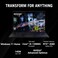 Asus ROG Zephyrus M16 GU604VZ-N4055W (Off Black) Gaming Laptop, i9-13900H 32GB 1TB Performance SSD, NV RTX4080, 12GB VRAM, Win11 Home, 16.0-inch (2560 x 1600) 240Hz, IR Webcam, Backlit-RGB-Eng-Arb-KB