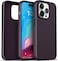 VRS Design Milky Bow Designed For iPhone 14 Pro Case Cover Silicone - Elderberry