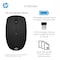 HP Wireless Optical Mouse X200 Black