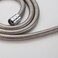 Generic-Silver Shower Hose 59 Inches Extra-long Stainless Steel Lightweight Flexible Handheld Shower Hose with Insert and Nut