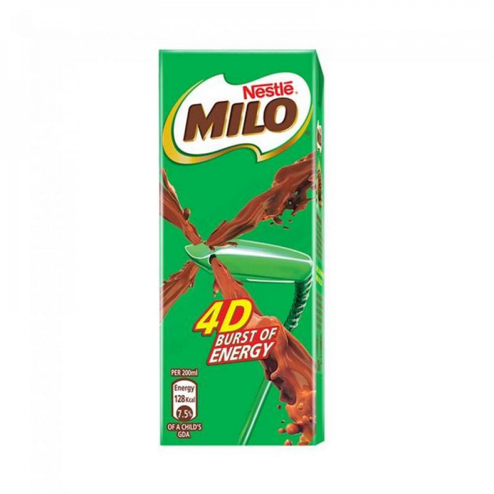 Nestle Milo Ready To Drink Milk 180 ml (Pack of 12)