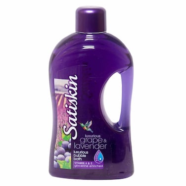 Satiskin Grape And Lavender Luxurious Bubble Bath 2L