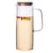 GLASS JUG WITH BAMBOO LID