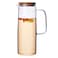 Glass Jug With Bamboo Lid