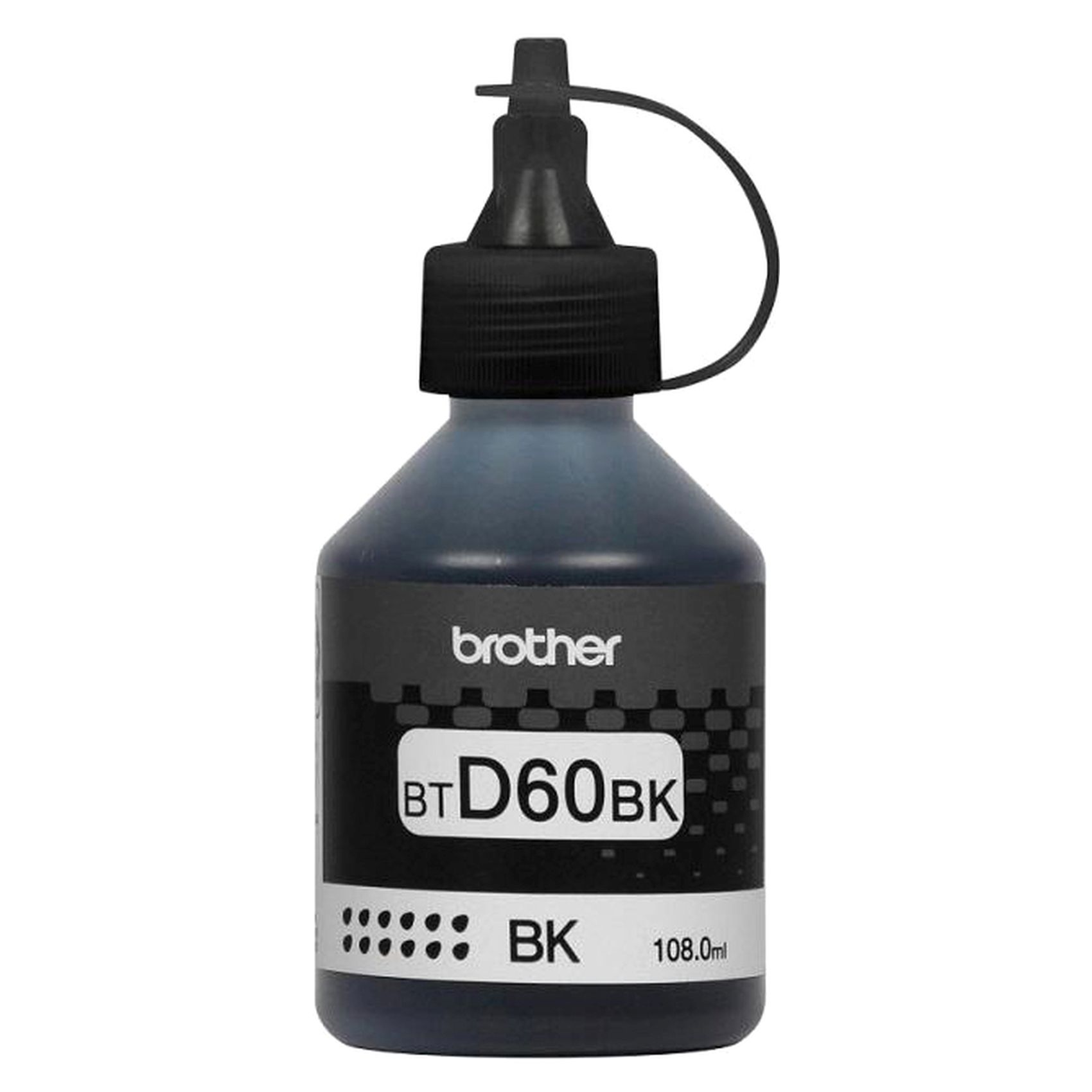 Brother Original Ink Bottle BTD60 Black 108ml