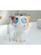 Generic 4 Pcs Cute Succulent Mini Cat Planter, Succulent Pots With Drainage Hole Flower Plant Pot Cartoon Ceramic Tiny Pot For Indoor Mini Flower Planters Cactus Container Set Of 4
