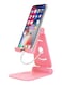 Generic - Adjustable Universal Mobile Phone Stand Pink