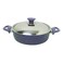 In House 13 Pieces Turkish Granite Cookware Set With Steel Lid - Blue