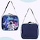 Eazy Kids - Back to School - 18" Set of 4 School Bag Lunch Bag Activity Bag &amp; Pencil Case Astronaut - Blue