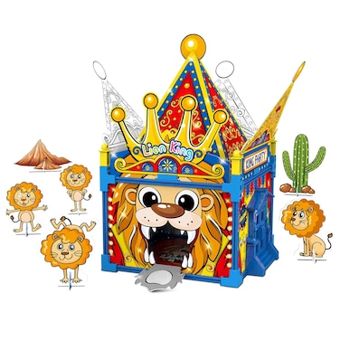 لعبة تركيبات مع أدوات تلوين