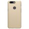 Nillkin - OnePlus 5T Frosted Hard Shield Phone Case Cover with Screen Protector - Gold