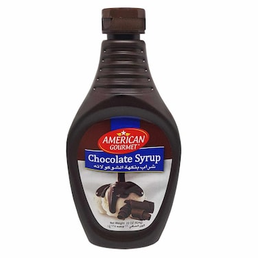 AMERICAN GOURMET CHOCO SYRUP624G