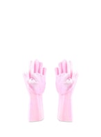 Buy Generic Waterproof Dishwashing Gloves Pink in UAE