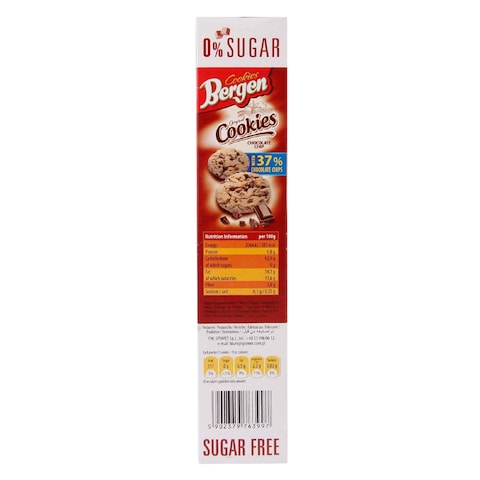 BERGEN NO SUGAR CHOCO CHIP COOK135G