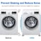 Showay Noise Cancelling Washing Machine Support, Washer And Dryer Anti-Vibration Pads, Slip Anti Vibration And Noise Reducing Rubber Washing Machine Feet Pads, Dr-01, Pack Of 4