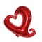 Party Time 1-Piece 30&quot; Red Heart Foil Balloon Valentines Decoration Balloon - For Birthday Wedding Bridal Shower Proposal &amp; Valentines Day Balloon Decoration