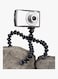 Joby - GorillaPod Flexible Mini-Tripod With Ball Head 5.5inch Black/Silver