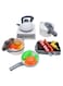 Generic 52Pcs Kids Pretend Playset With Cookware Pots &amp; Pans Set Food Fruits Cooking Utensils Toy