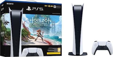 Playstation PS5 Digital Console + Horizon Forbidden West Bundle