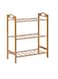 Rahalife 3 Tier Multifunctional Natural Bamboo Shoe Rack, Can Used As Stand For Indoor Plants, Books Shelves, Flowers Rack, Home Indoor/Outdoor Decoration