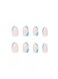 Salon Acrylic Reusable False Nails Set Double Tape and Glue Included