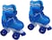Top Gear Roller Skates Shoes, TG 9008, Adjustable For Kids, Double Row 4 Wheel With All Wheels, Fun For Kids, Blue, Large