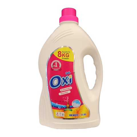 Oxi Gel Oriental Scent Detergent Gel - 4 Liter
