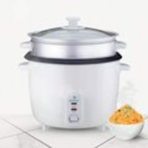 Gratus 2 In11.8L Rice Cooker, Model- GRC18700GBC (White)