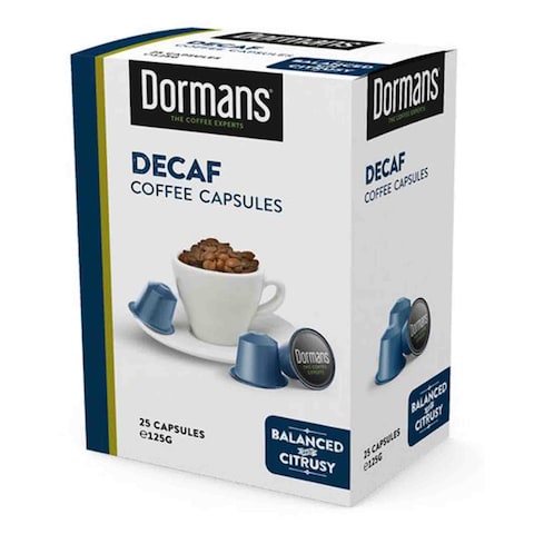 Dormans Decaf Coffee Capsules 5g x 25 Pieces