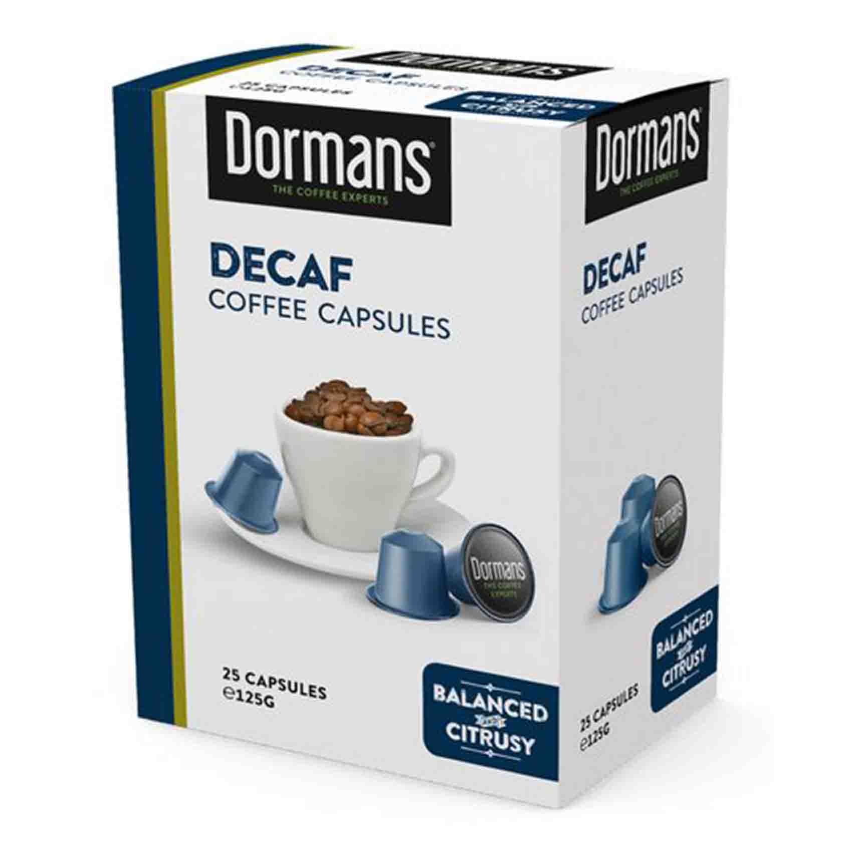 Dormans Decaf Coffee Capsules 5g x 25 Pieces