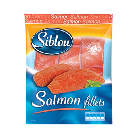 Siblou Salmon Fillets Portions 450GR
