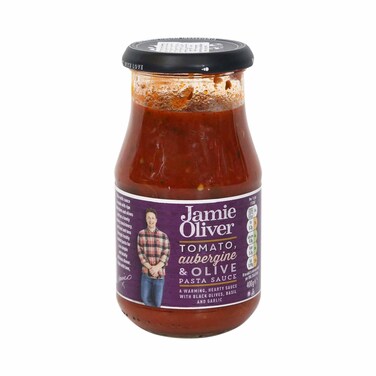 جيمي أوليفر طماطم ، صلصة الباذنجان و الزيتون 400 غرام
