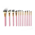 اشتري BH Cosmetics Pink Studded Elegance Brush Set 12 Pieces في السعودية