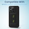 Remson Mag-X Phone Grip Strap with Magnetic Phone Kickstand (Black/Neon Green)