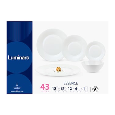 Luminarc Arcopal Dinner Set - 43 Pieces