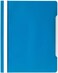 Generic Modest Plastic File A4 Clear View 2570 Mod T6 Blue, 50Pcs