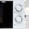 Geepas GMO1894 20L Microwave Oven   1200W Solo Microwave with 6 Power Levels and a Timer   Cooking Power Control with 2 Rotary Dials &amp; Defrost Settings   White