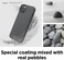 Elago Pebble for iPhone 14 Plus case cover (Pebble Coated) - Dark Grey