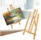 Generic Wood Easel, 4 Size Optional Small Artist Drawing Painting Easel Portable Tabletop Easel Display Stand For Draw Or Display(40cm)