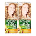 Buy Garnier Color Naturals Creme Nourishing Permanent Hair Colour 8 Light Blonde Pack of 2 in UAE