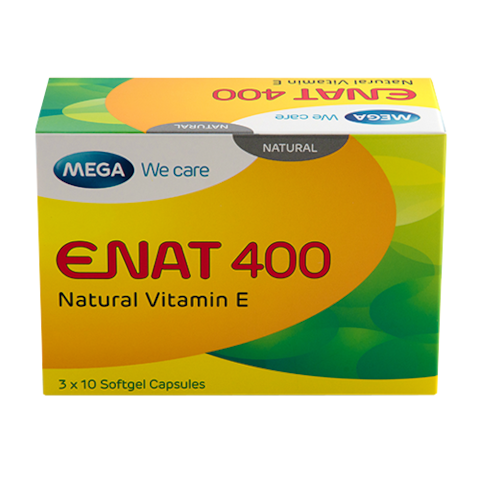 Mega Enat 400 Capsules 30 Per Pack