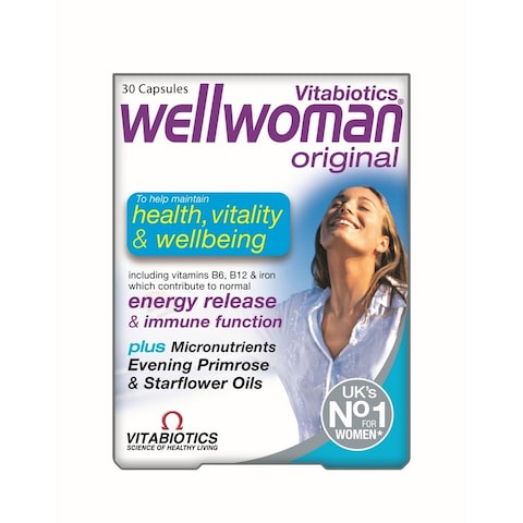 Vitabiotics Wellwoman Original 30 Capsules