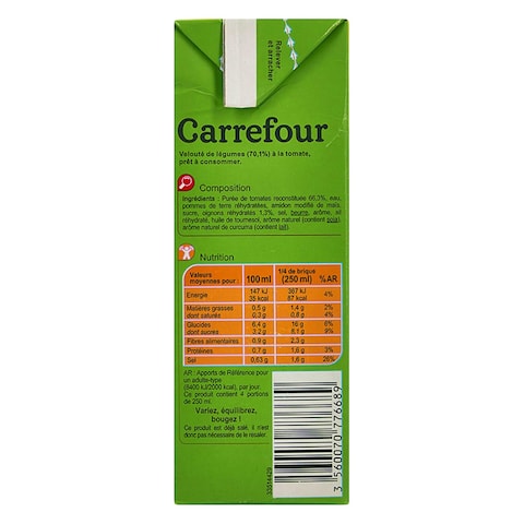 Carrefour Tomato Liquid Soup 1L