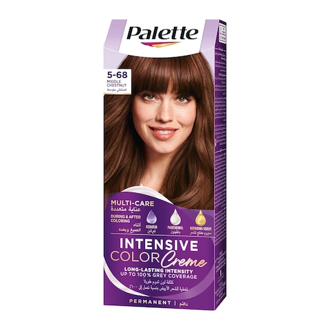 Palette Intensive Color Cream Hair Dye, Medium Chestnut - 5-68
