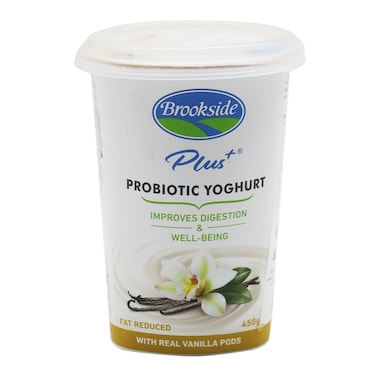 Brookside Real Vanilla Pods Probiotic Yoghurt 450g
