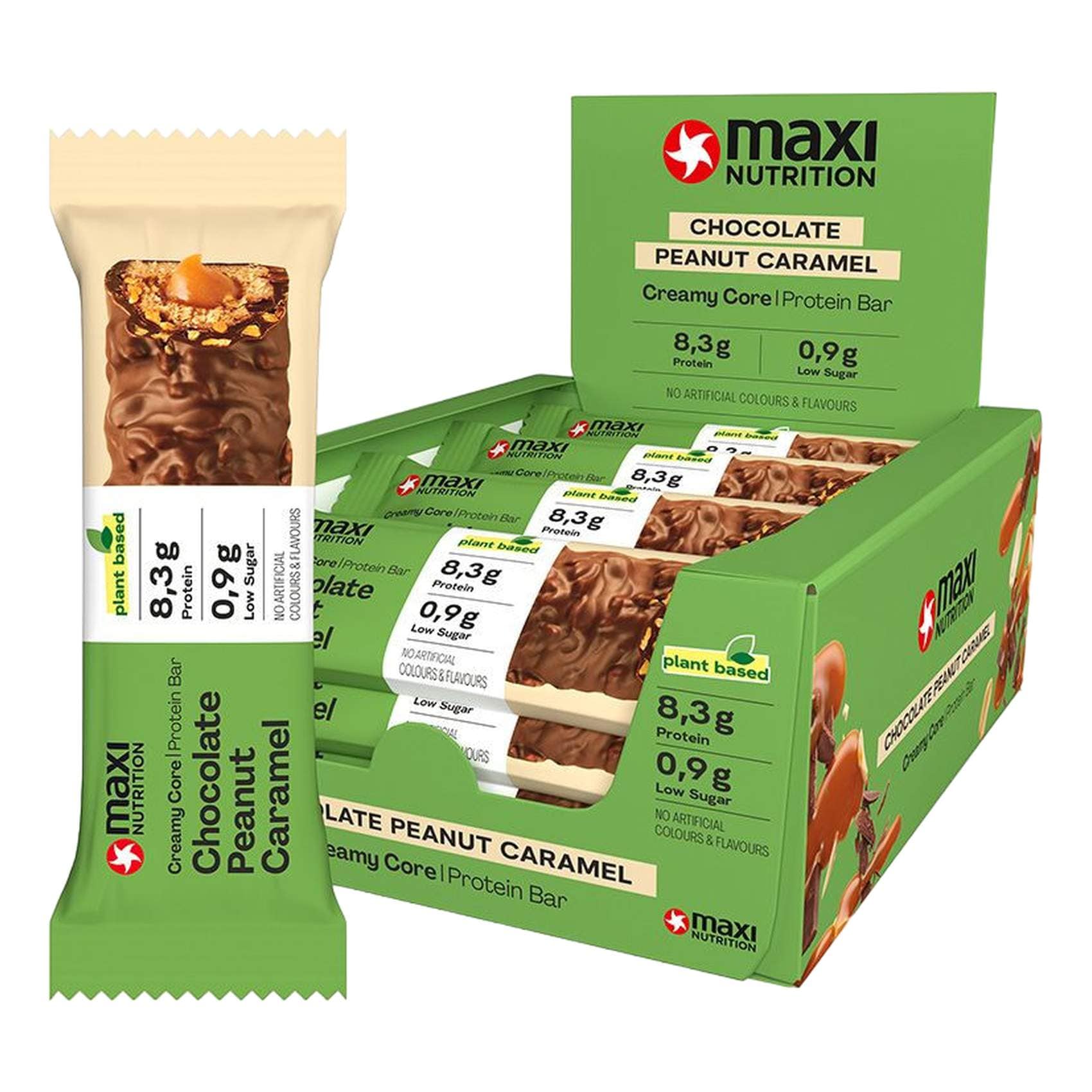 Buy Maxi Nutrition Vegan Creamy Core Protein Bar Chocolate Peanut ...