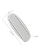 Generic Punch Free Plug Sticker Surge Protector Wall Mount Fixing Device Self Adhesive Power Plug Cable White 10.2*0.7*4cm
