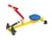 Rbwtoys Gym Monorail Rower Children's Fitness Equipment Kindergarten Essential Exercise Equipment Outdoor, Indoor Fitness Training RW-17163