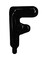Party Time Letter F Foil Balloon 16Inch